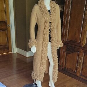 Felicity & Coco Camel Teddy Jacket